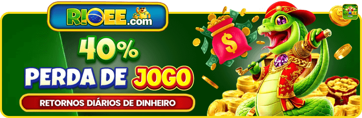 Interface da plataforma rioeelegal.com com jogos, promoções e área de pagamentos